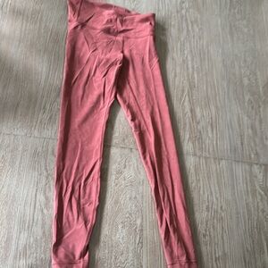 Lululemon Rust Leggings